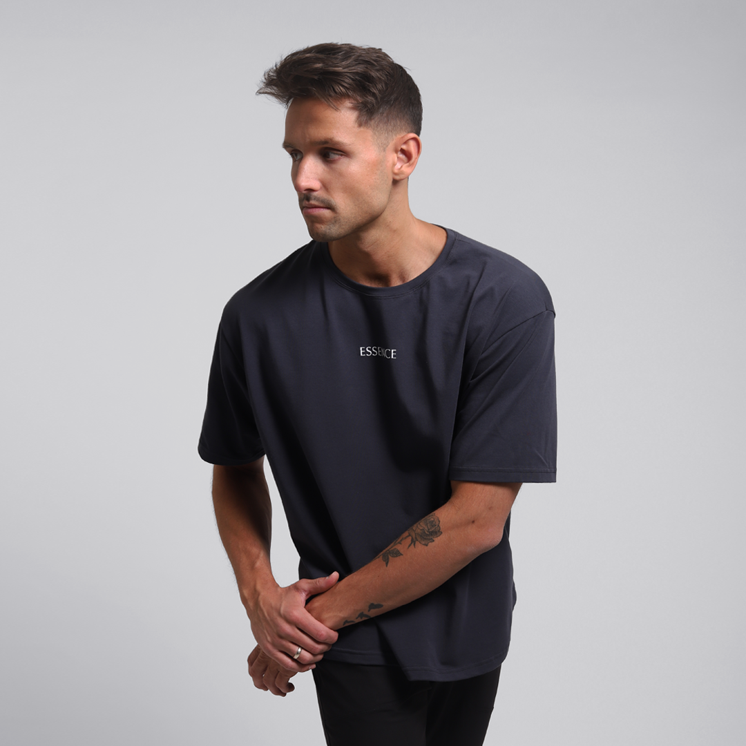Gris Oversized Pima Shirt