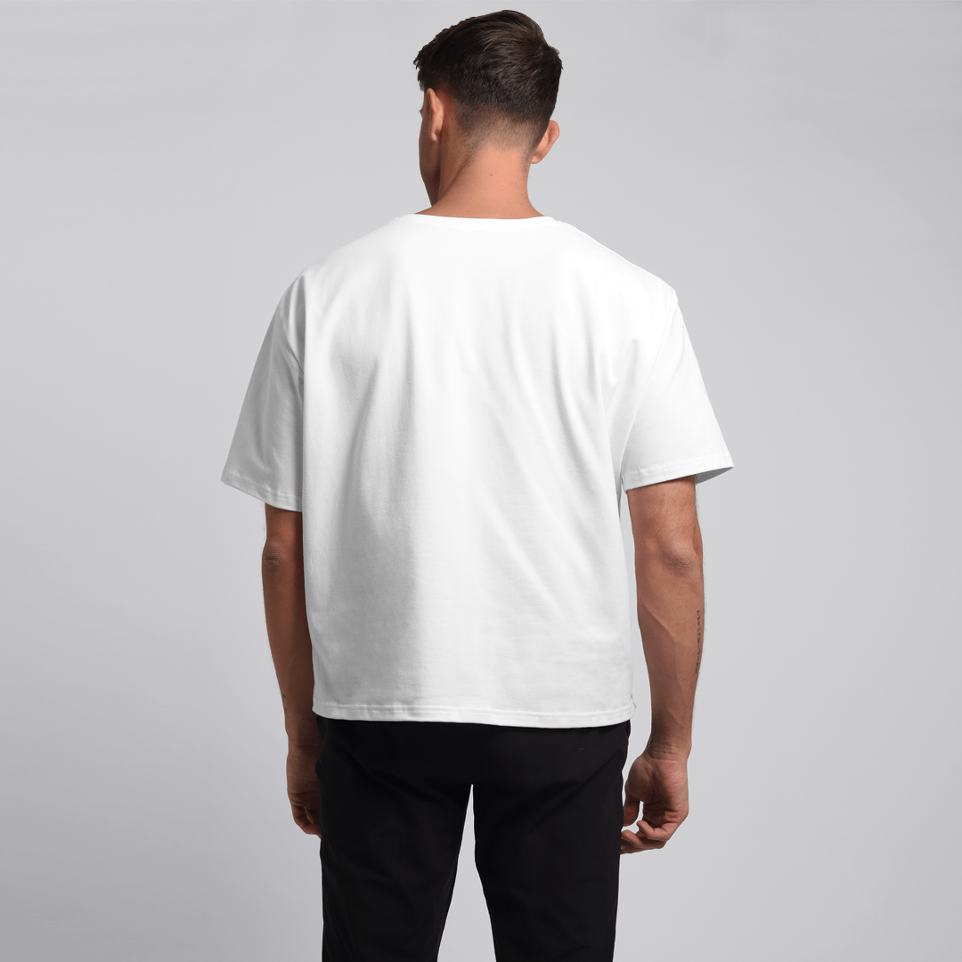 Blanc Oversized Pima Shirt - Essence Officiel